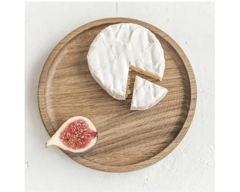 FS-STAR Dekoplatte Ø 24 x 2 cm, Akazie