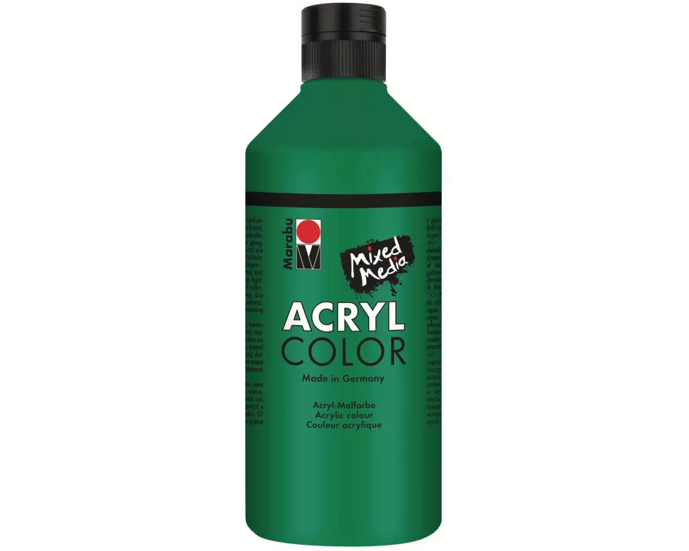 Marabu Acrylfarbe Acryl Color 500 ml Grün