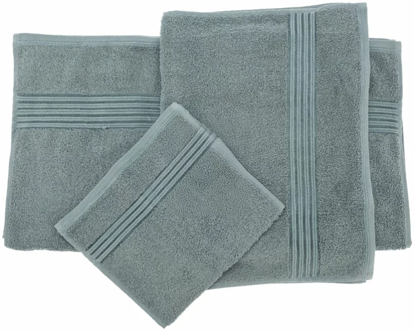 FS-STAR Handtuch 3er Set in verschiedenen Grössen Meeresgrün