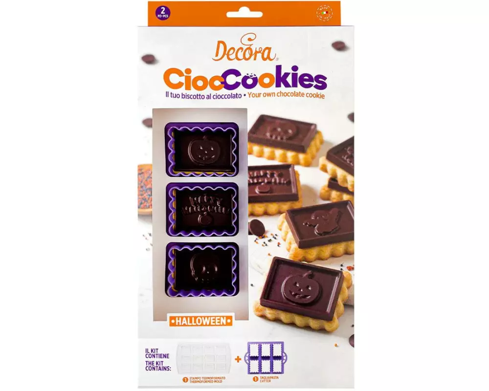 Decora Backform Halloweenkekse, 2-teilig