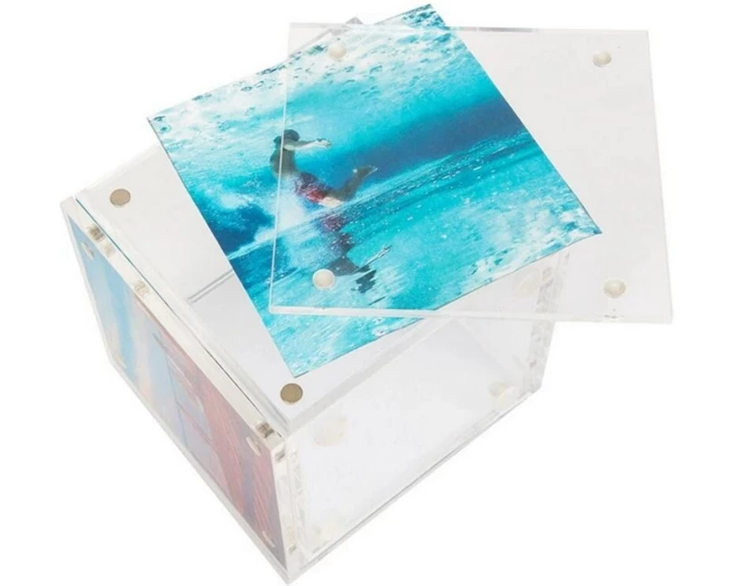 Goldbuch Fotowürfel Transparent, 9 x 9 cm
