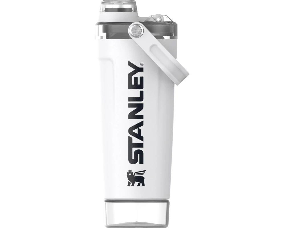 Stanley 1913 Shaker & Trinkflasche Activate 600 ml, Weiss