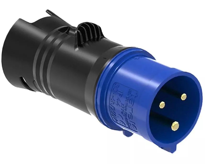 Bury Powerflash Adapter CEE 32A 1-phasig Blau