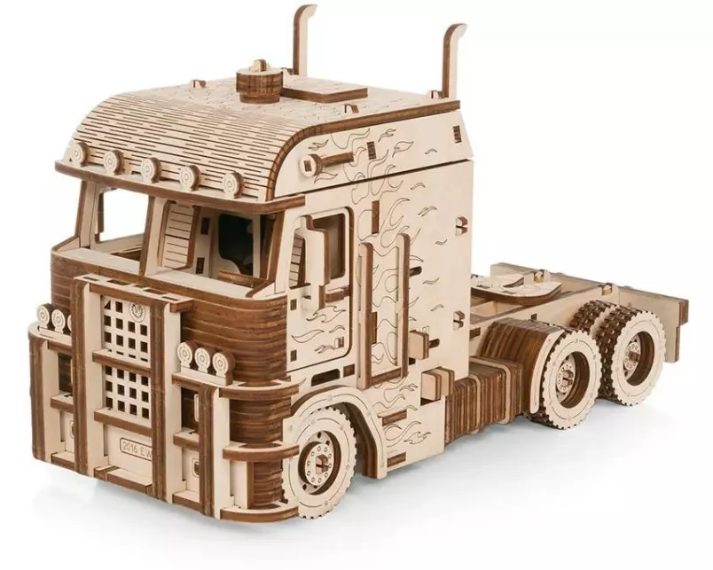 Eco-Wood-Art Bausatz Sattelschlepper Road King