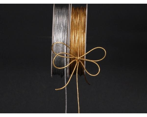 SPYK Band Cubino Lurexa-Kordel 3504.0553 silber 0,5mm/8m