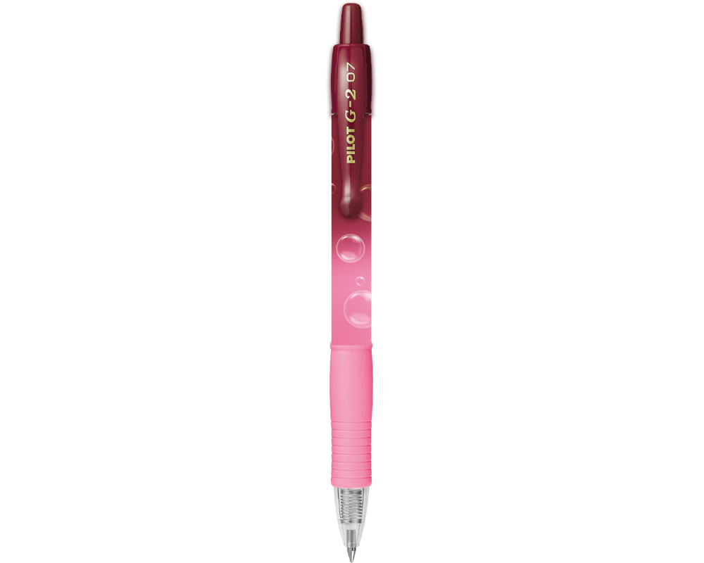 PILOT Gelschreiber G-2 Bubbles 0.7mm 140.003.50 pink