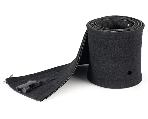 StarTech.com 40" Neoprene Cable Management Sleeve with Zipper/Buckle, Computer/PC Cord Cover, Flexible Cable Sleece/Organizer Wrap, Black