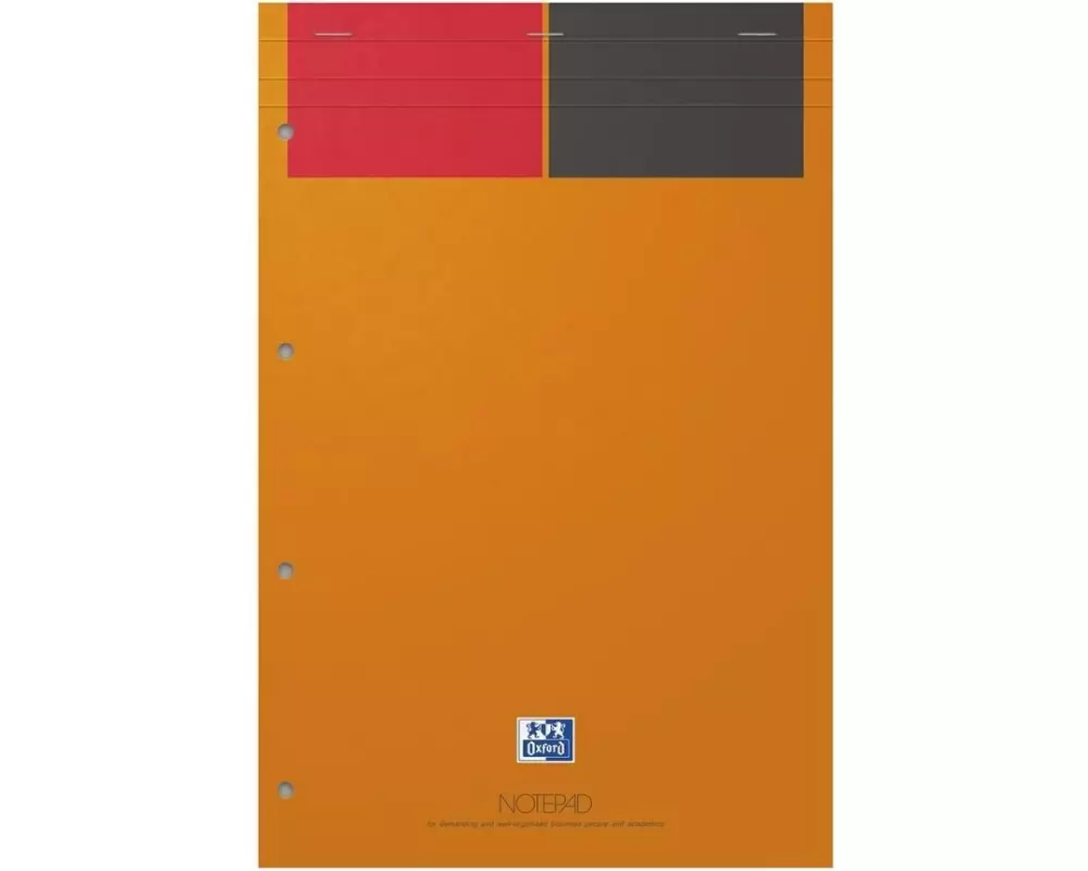 Oxford Schreibblock A4+, liniert, Orange