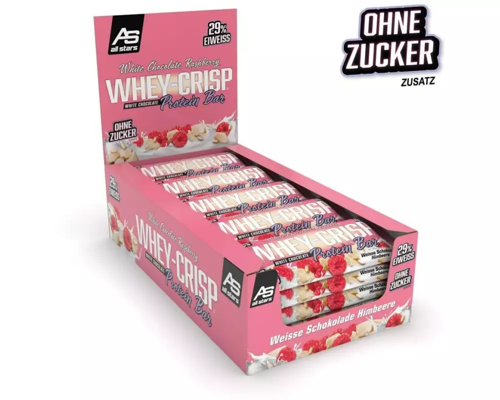 All Stars Riegel Whey Crisp Himbeere 50 g