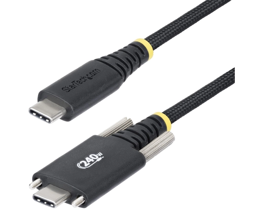 StarTech.com S2CEPR2M-USBSL-CABLE USB Kabel USB 2.0 2 m USB C Schwarz