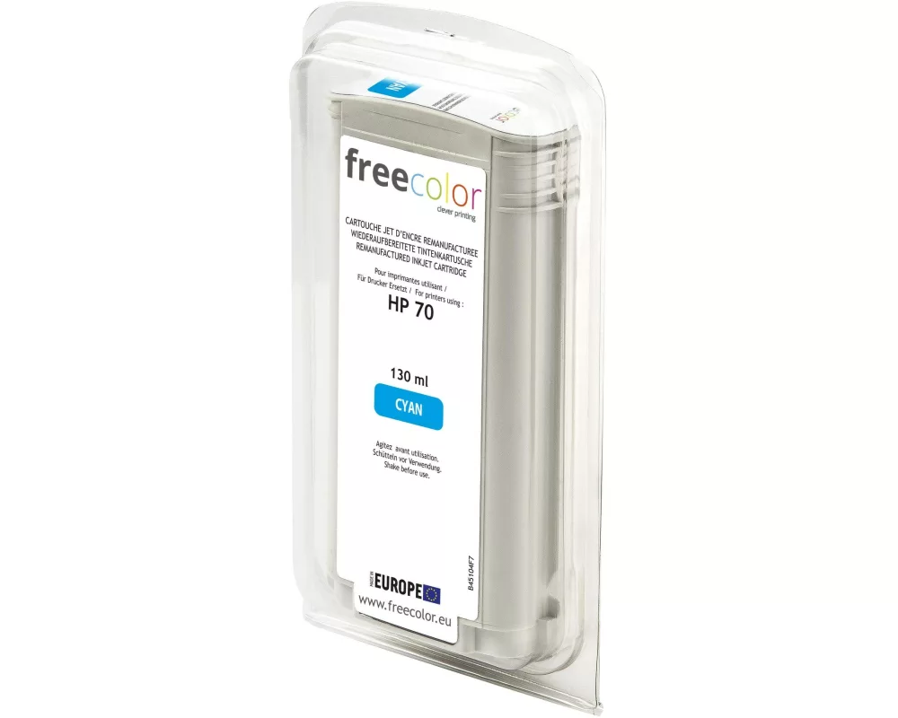 Freecolor Tinte HP 70 Cyan