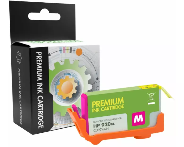 STATIC Ink cartridge compatible with HP CD973AE 920XL magenta remanufactured 700 pages