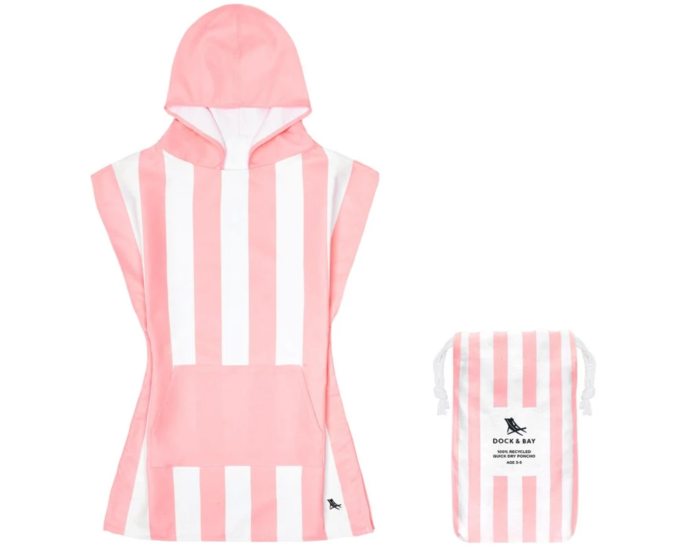Dock & Bay Badeponcho 3-5, Pink/Rosa