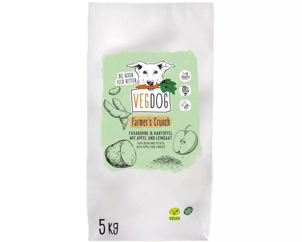 Vegdog Trockenfutter Farmer's Crunch 5 kg