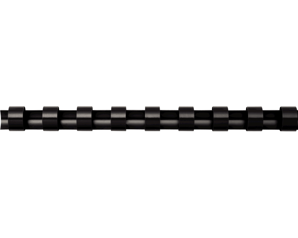 FELLOWES Plastikbinderücken 38mm 5349702 schwarz 50 Stück