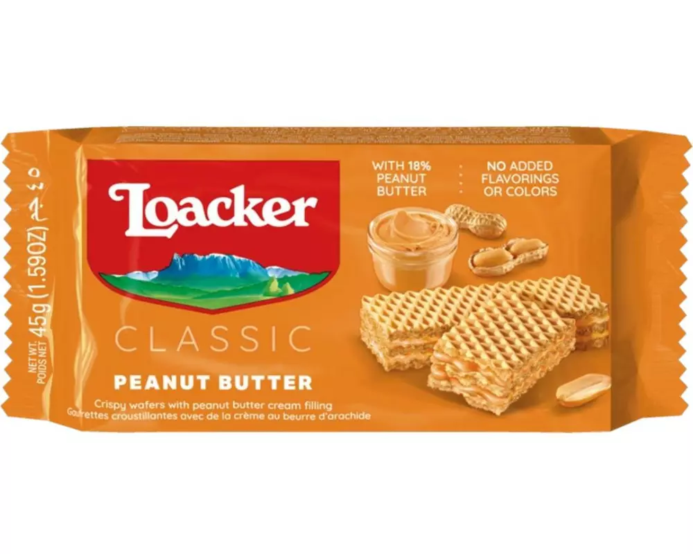 Loacker Guetzli Peanut Butter 45 g