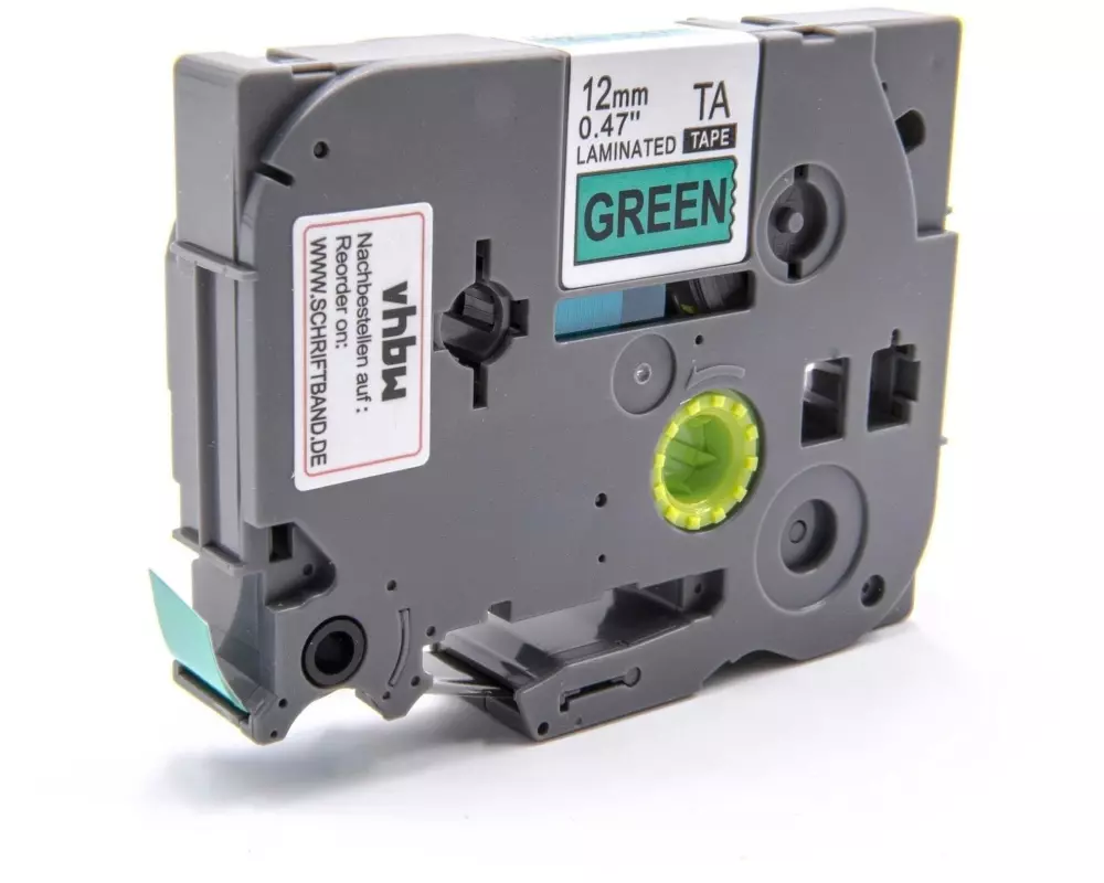 Brother Beschriftungsband TZe-731 Schwarz auf Grün