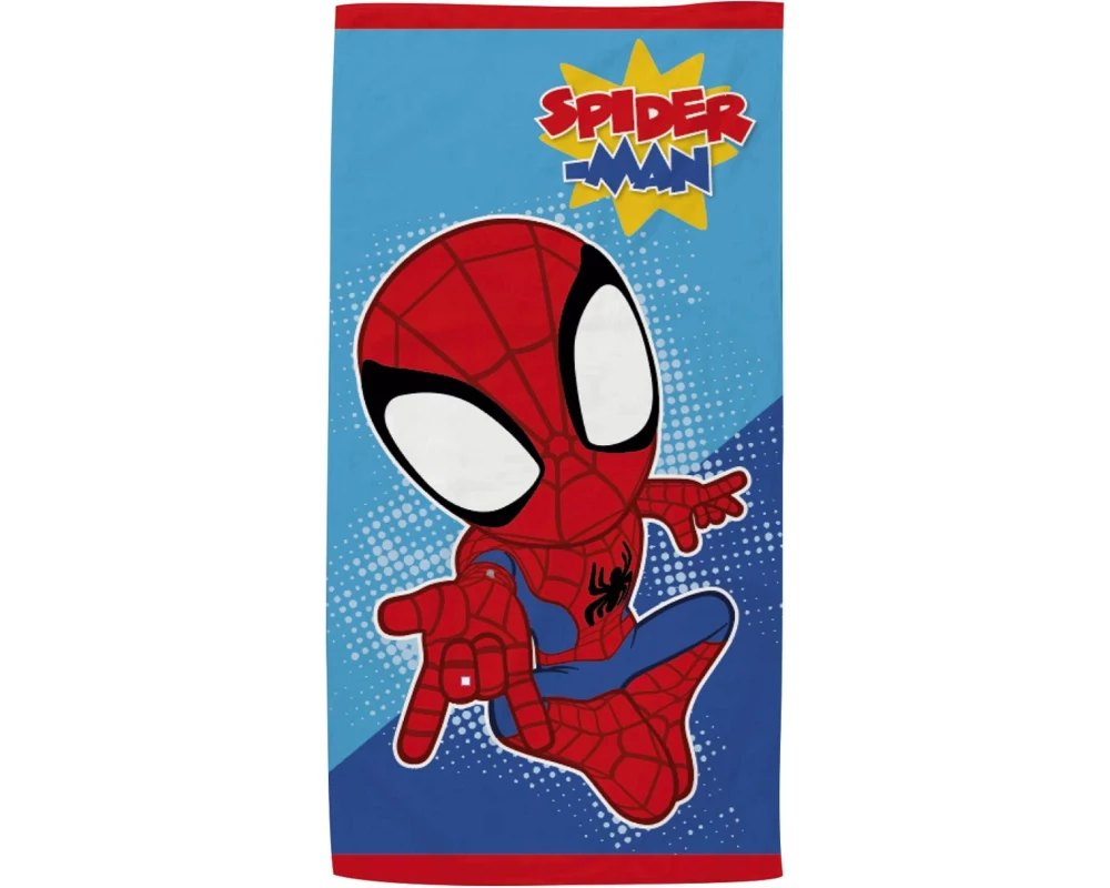 Arditex Badetuch Spidey & Friends 70 x 140 cm, Mehrfarbig