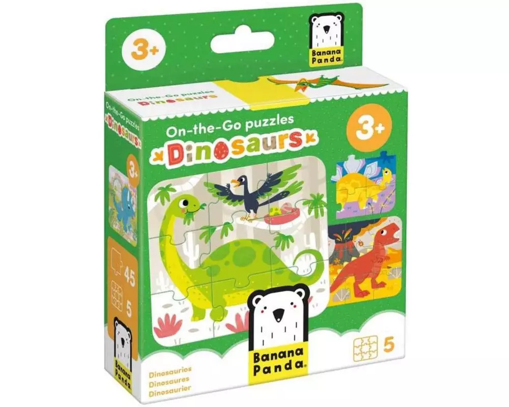 Banana Panda Puzzle On-the-Go Dinosaurier