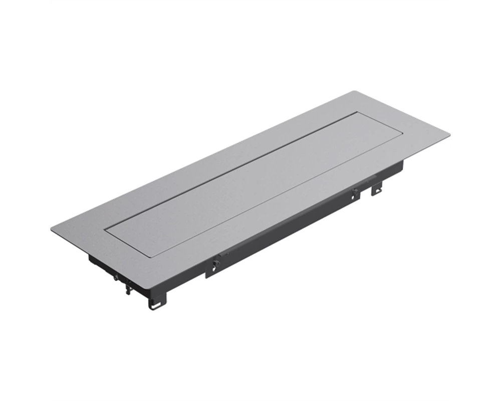 BACHMANN TOP FRAME Auftisch Sym 8fach RAL9006 Gehäuse sw