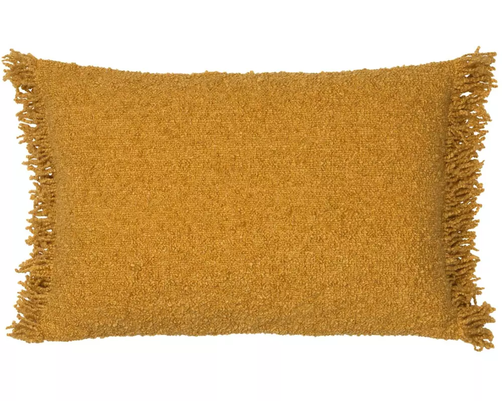 Broste Copenhagen Kissenbezug MARLIE Baumwolle/Polyester, 1 Stück, Gold
