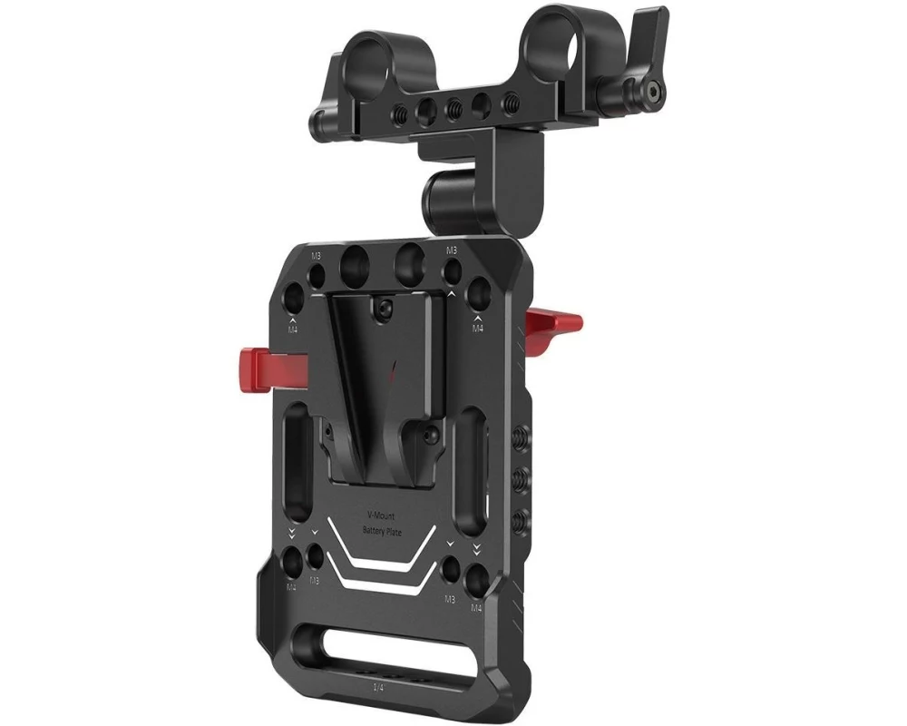 Smallrig V-Mount-Akkuplatte mit verstellbarem Arm