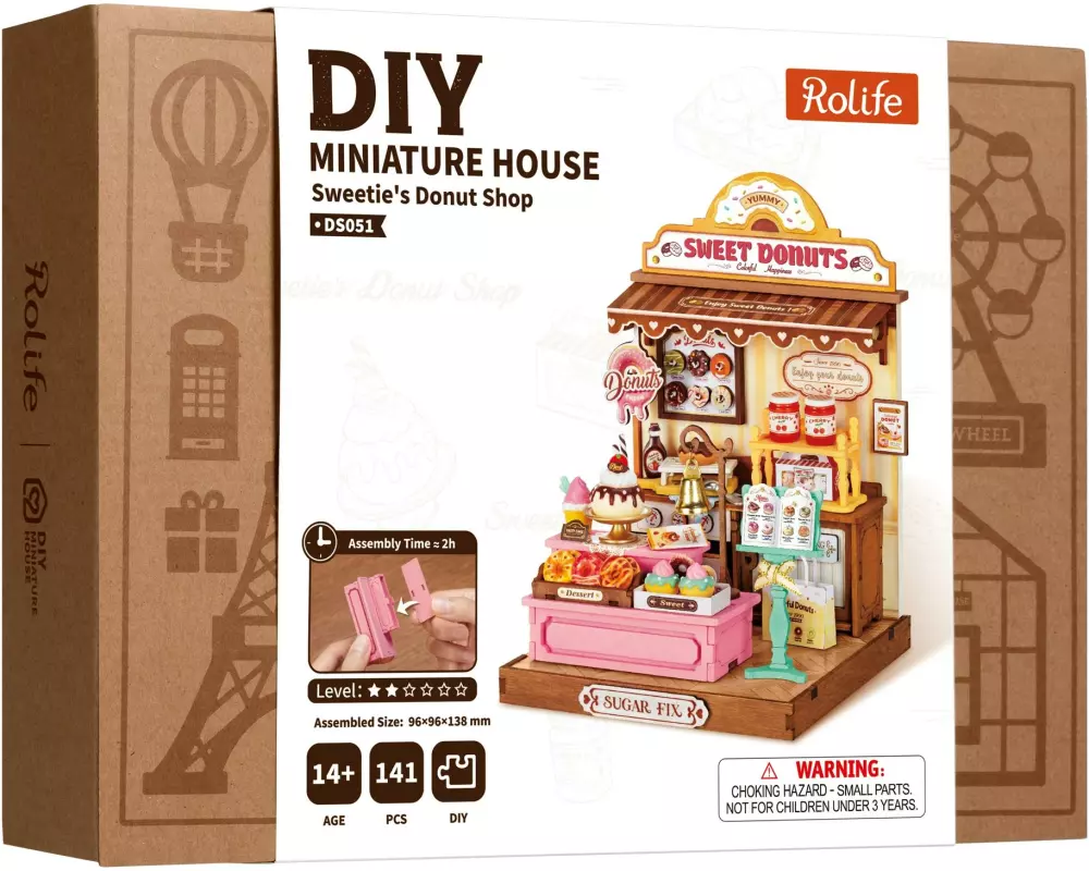 Rolife Rolife Sweetie's Donut Shop Miniaturhaus