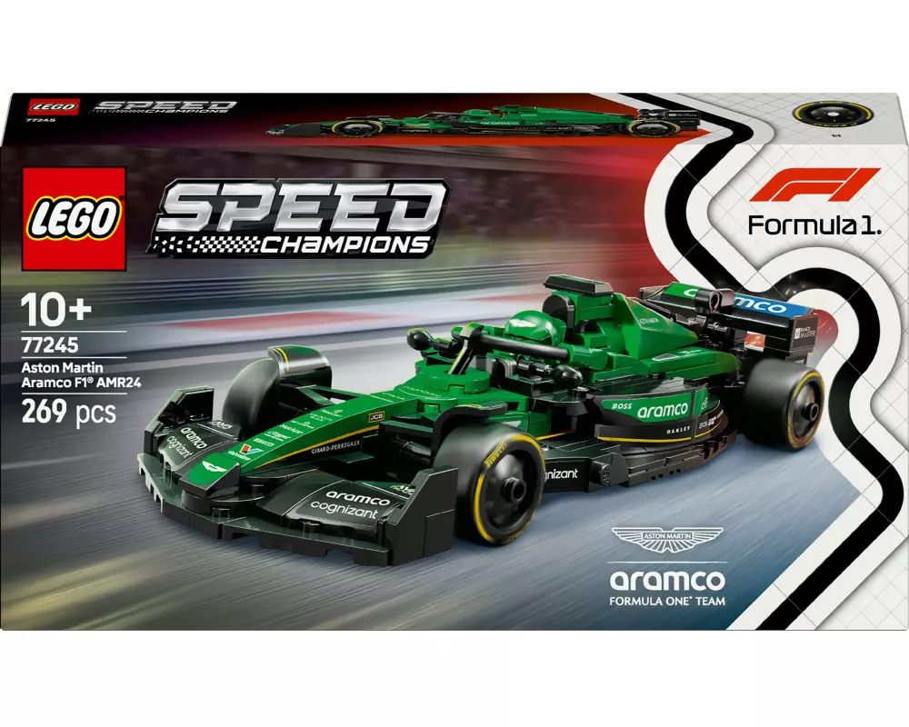 LEGO® Speed Champions Aston Martin Aramco F1 AMR24 Rennauto 77245