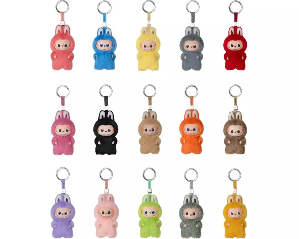 Pop Mart Plüsch-Anhänger Labubu 4.0 Pin for Love N-Z