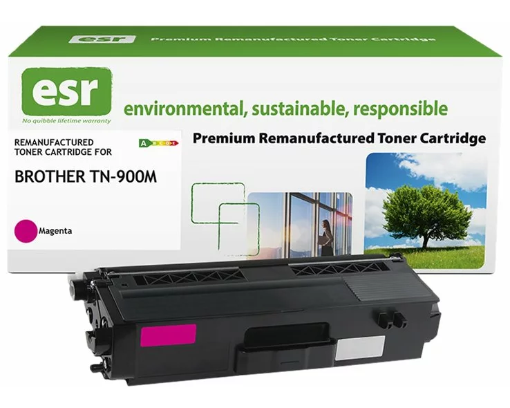 ESR Toner cartridge compatible with Brother TN-900M magenta remanufactured 6.000 pages