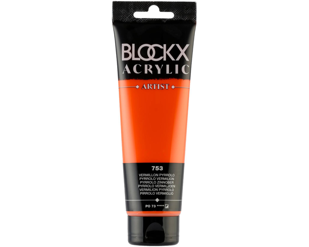 BLOCKX Acrylfarbe 120ml 60753BXC pyrrolo zinnober