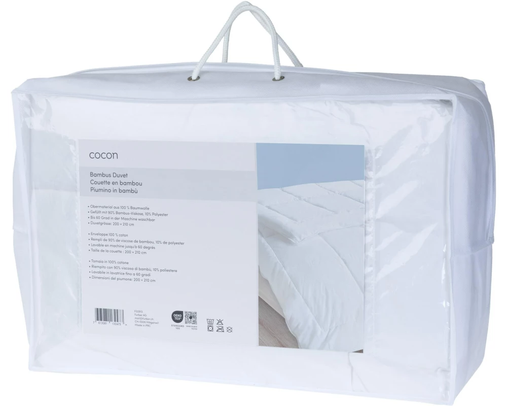 COCON Duvet Bambus, 200 x 210 cm
