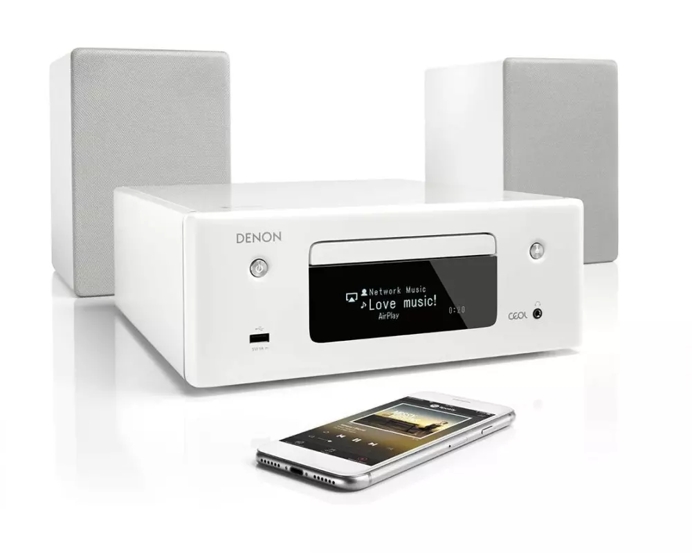 Denon Micro-HiFi Anlage CEOL N10 Weiss