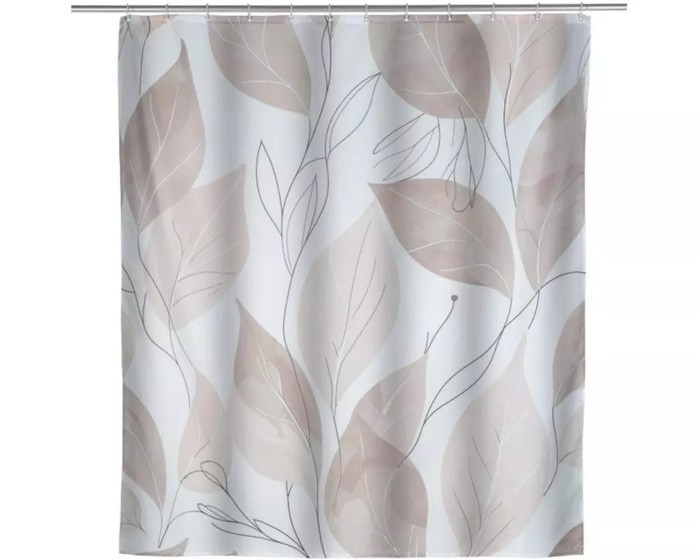 Wenko Duschvorhang Pula 180 x 200 cm, Beige