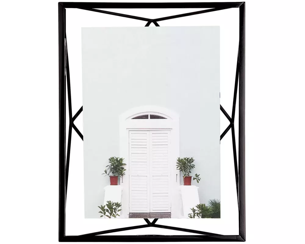Umbra Bilderrahmen Prisma Schwarz, 13 x 18 cm