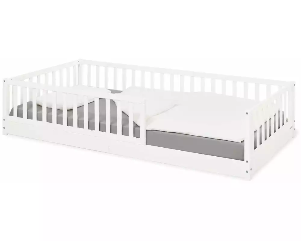 Pinolino Bodenbett Evi, 90 x 200 cm, Weiss lackiert