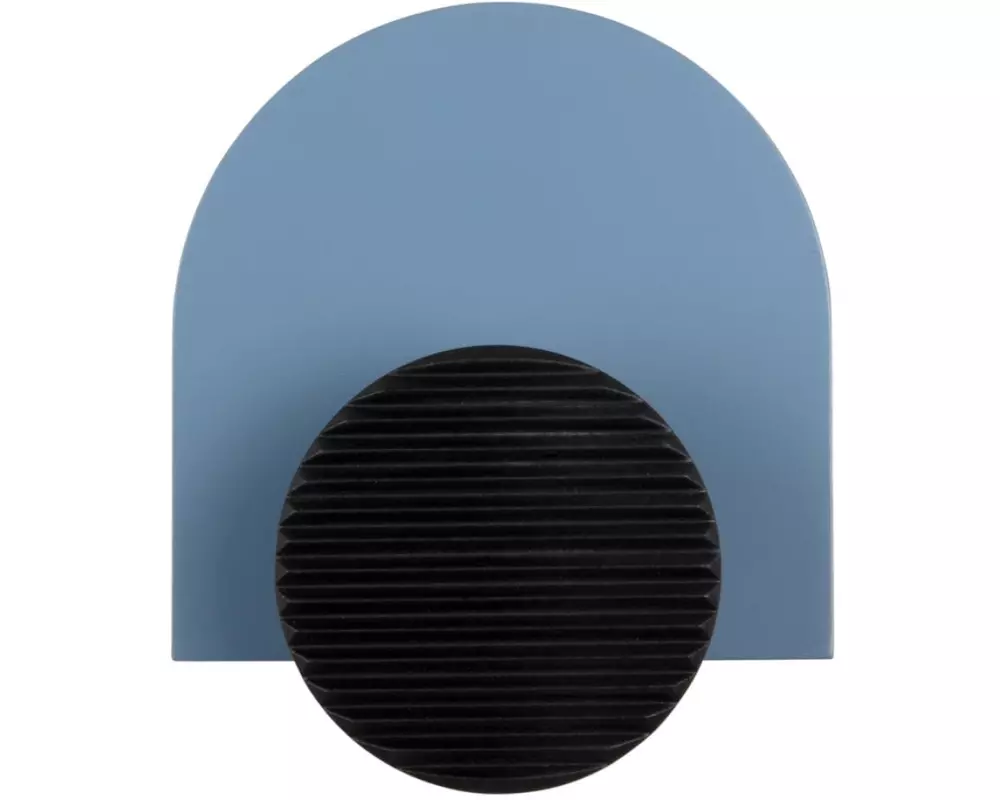 present time Wandhaken Single Knob, MDF, Classic blue