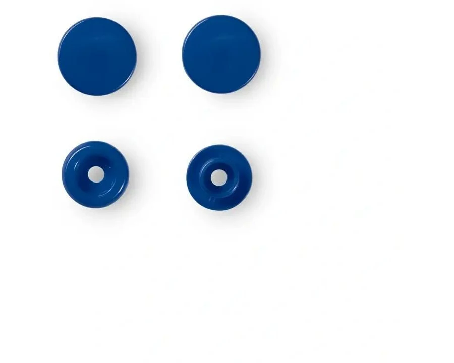 Prym Druckknöpfe Color Snaps Blau, Ø 12.4 mm, 30 Stück