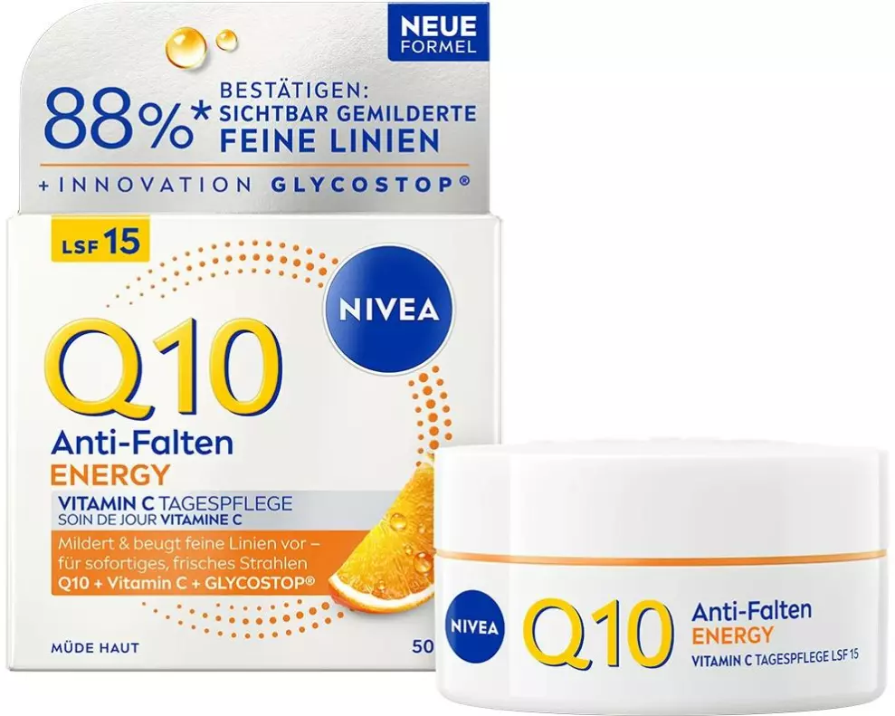 NIVEA Tagescrème Q10 Energy Anti-Falten SPF 15 50 ml