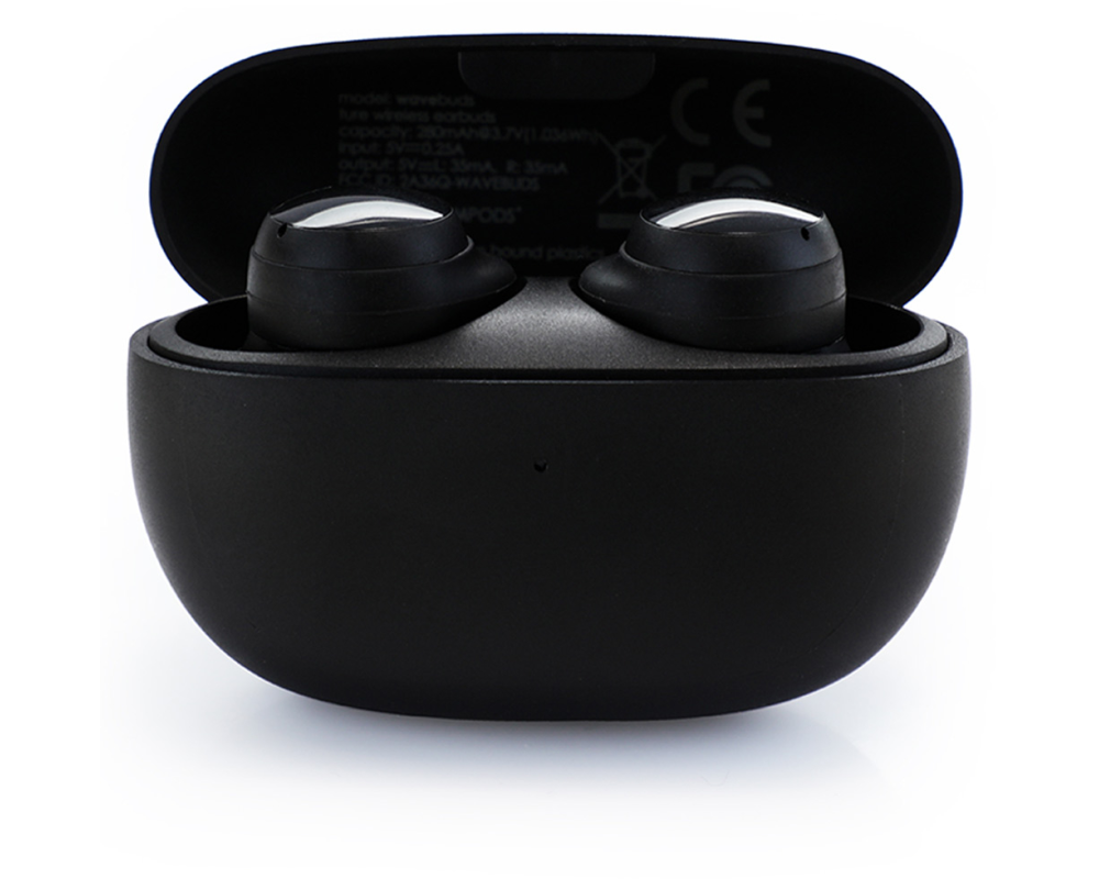 BOOMPODS WaveBuds WABBLK Black Graphite