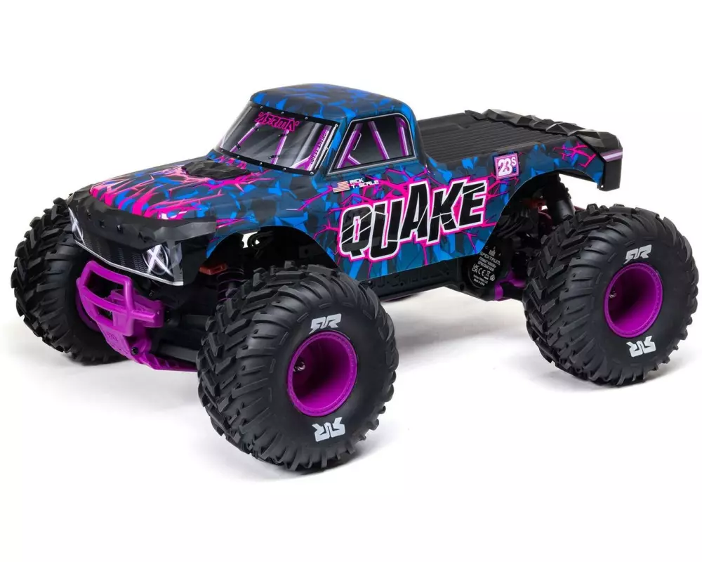 Arrma Monster Truck QUAKE 223S DSC ARTR 1:10 - Violett
