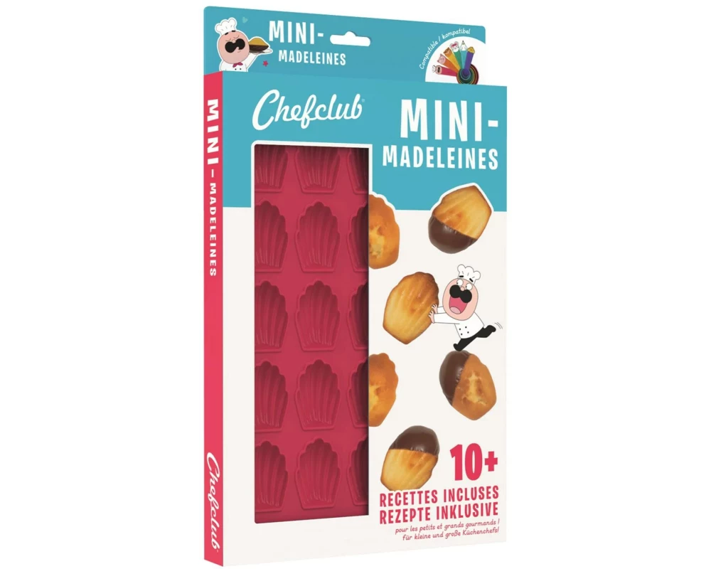 Chefclub Backform Madeleine Mini Rot
