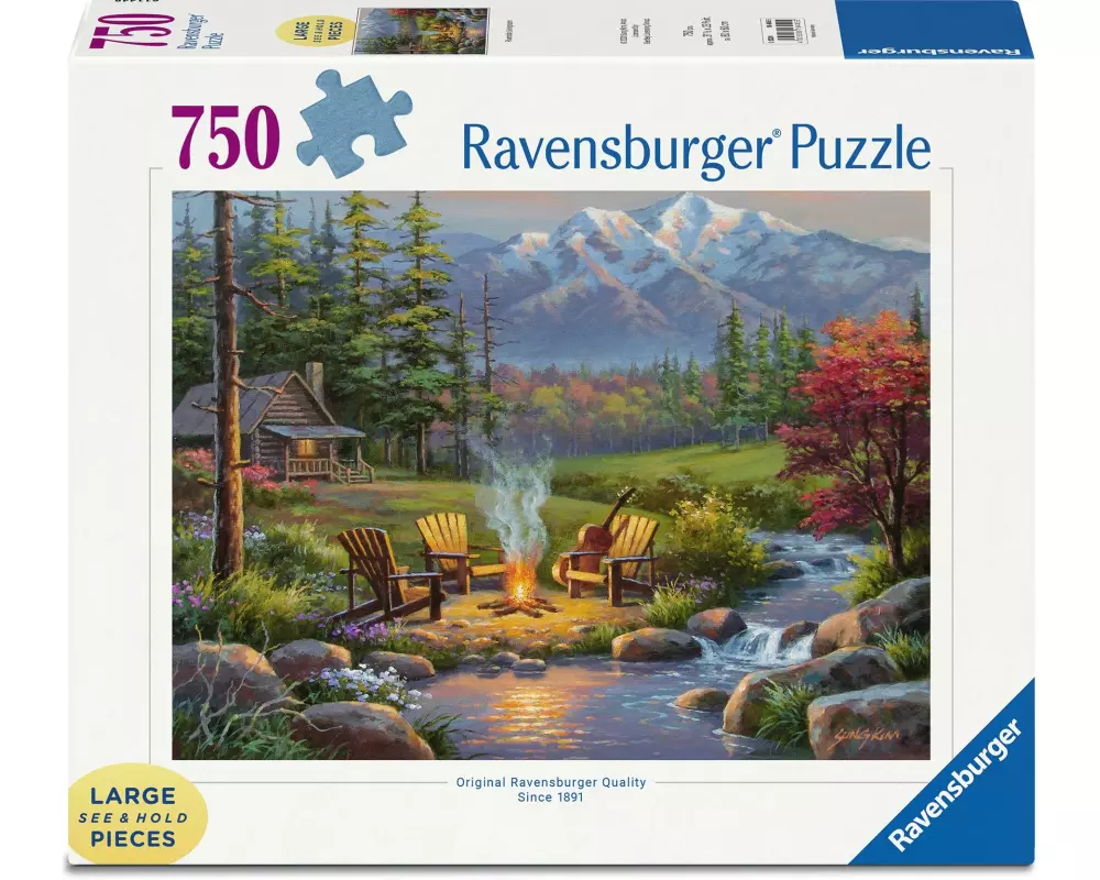 Ravensburger Puzzle Lagerfeuer-Romantik 750 Teile