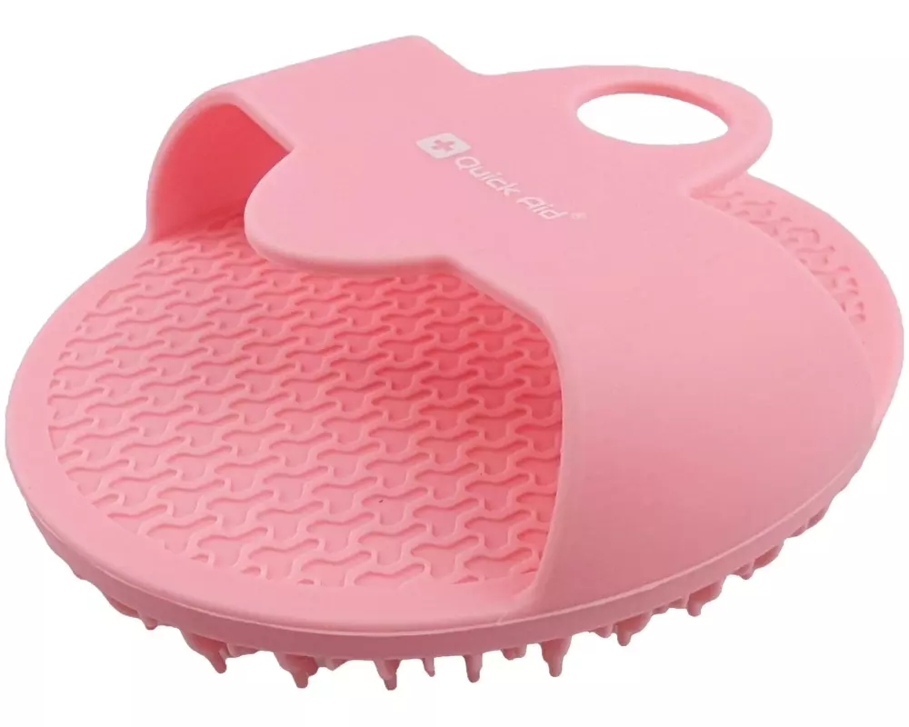Quick Aid Körperbürste Silikon pink rosa