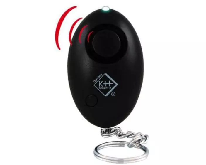 KH Security Schlüsselalarm mit LED-Lampe