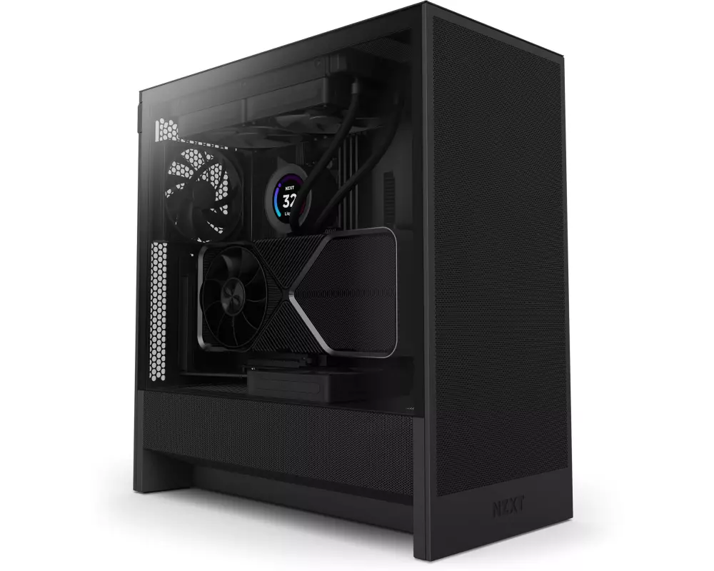 NZXT PC-Gehäuse H5 Flow Schwarz