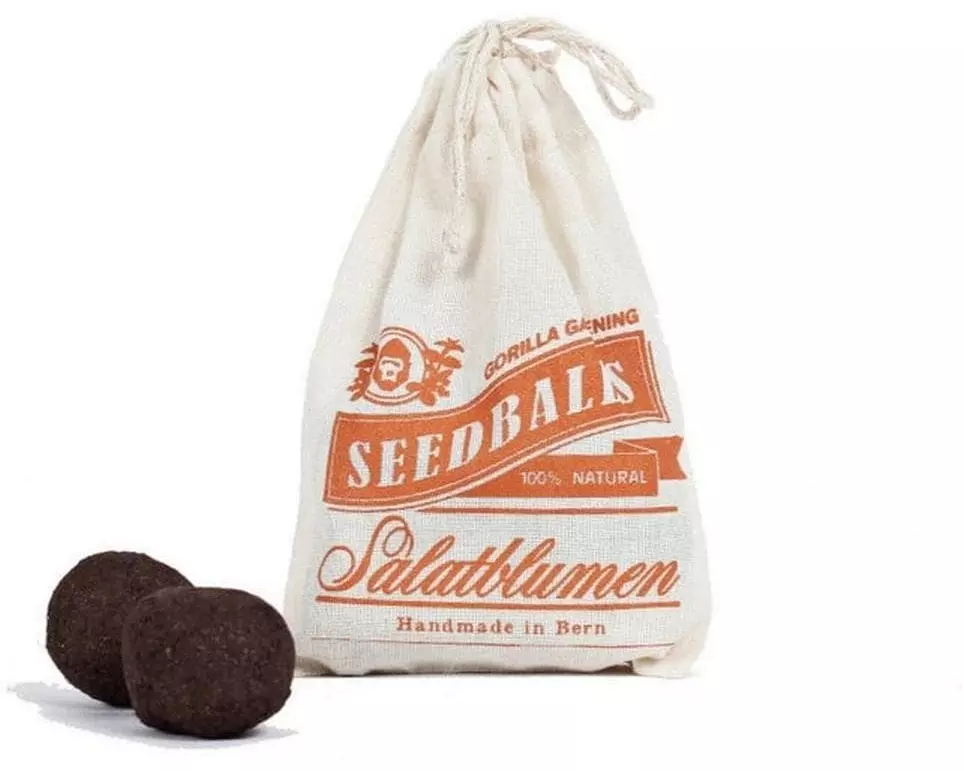 Gorilla Gardening Seedballs Salatblumen