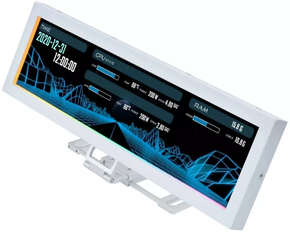 Lian Li 8.8″ Universal Screen (US88v1) Weiss