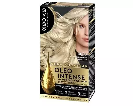 Syoss oleo intense Haarcoloration Oleo Intense 10-50 Helles Asch-Blond