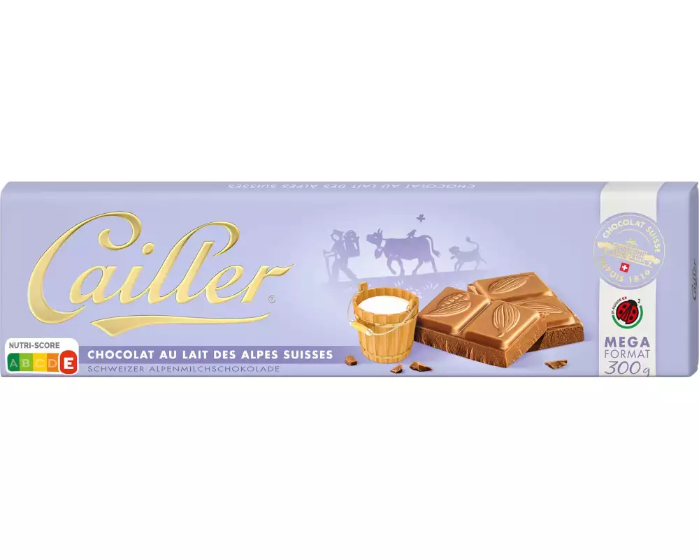 Cailler Tafelschokolade Milch 300 g